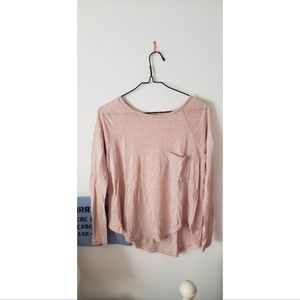 Madewell Linen Longsleeve Pocket